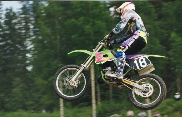 Toni Gröning SM 125cc Karkkila 1995